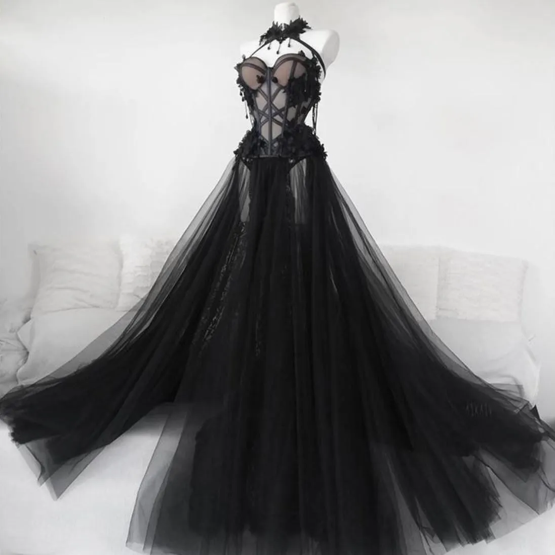 Gothic Grace Bridal Gown