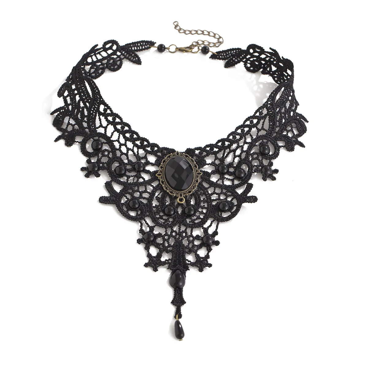 Gothic style choke necklace