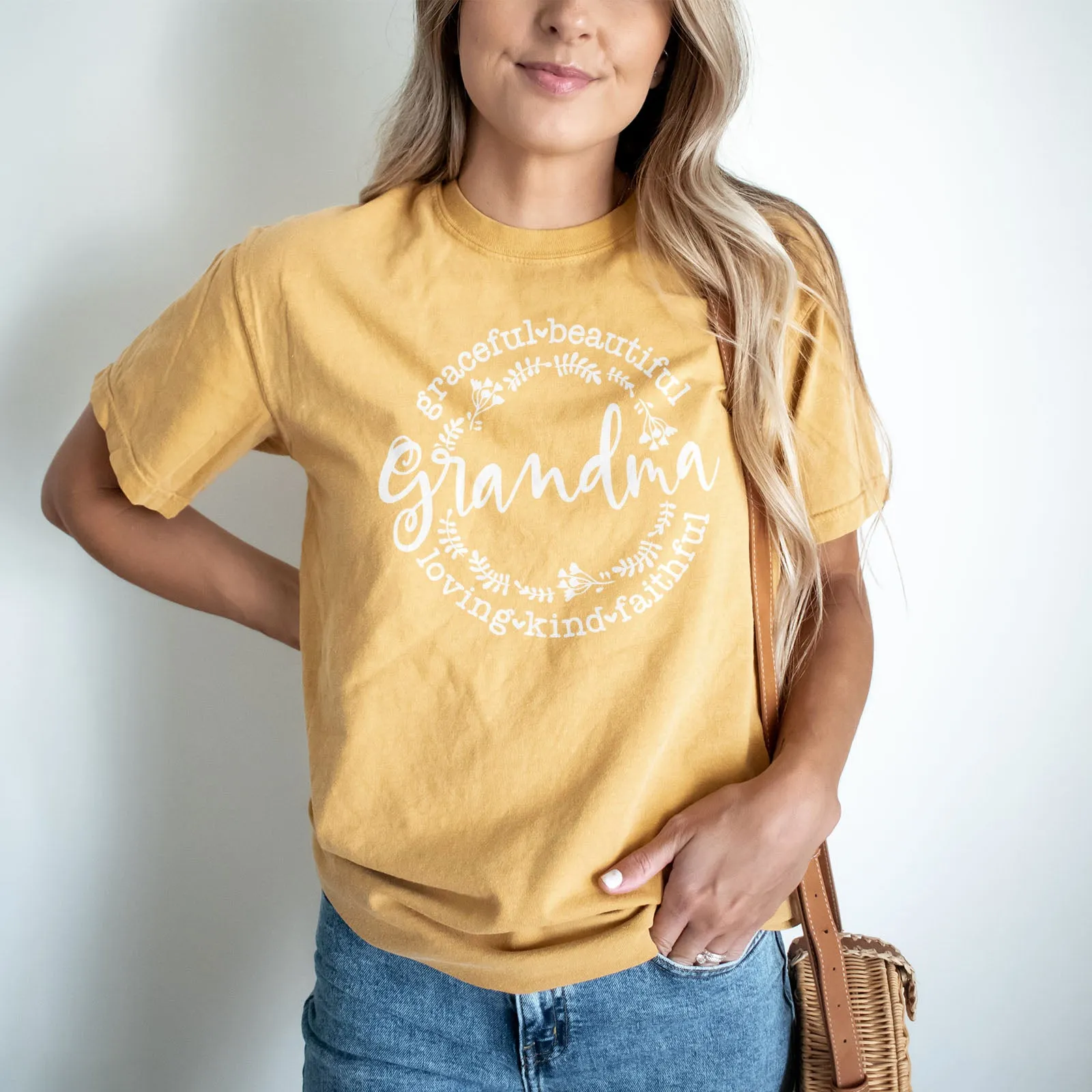 Grandma | Loving Kind Faithful Graceful Tee