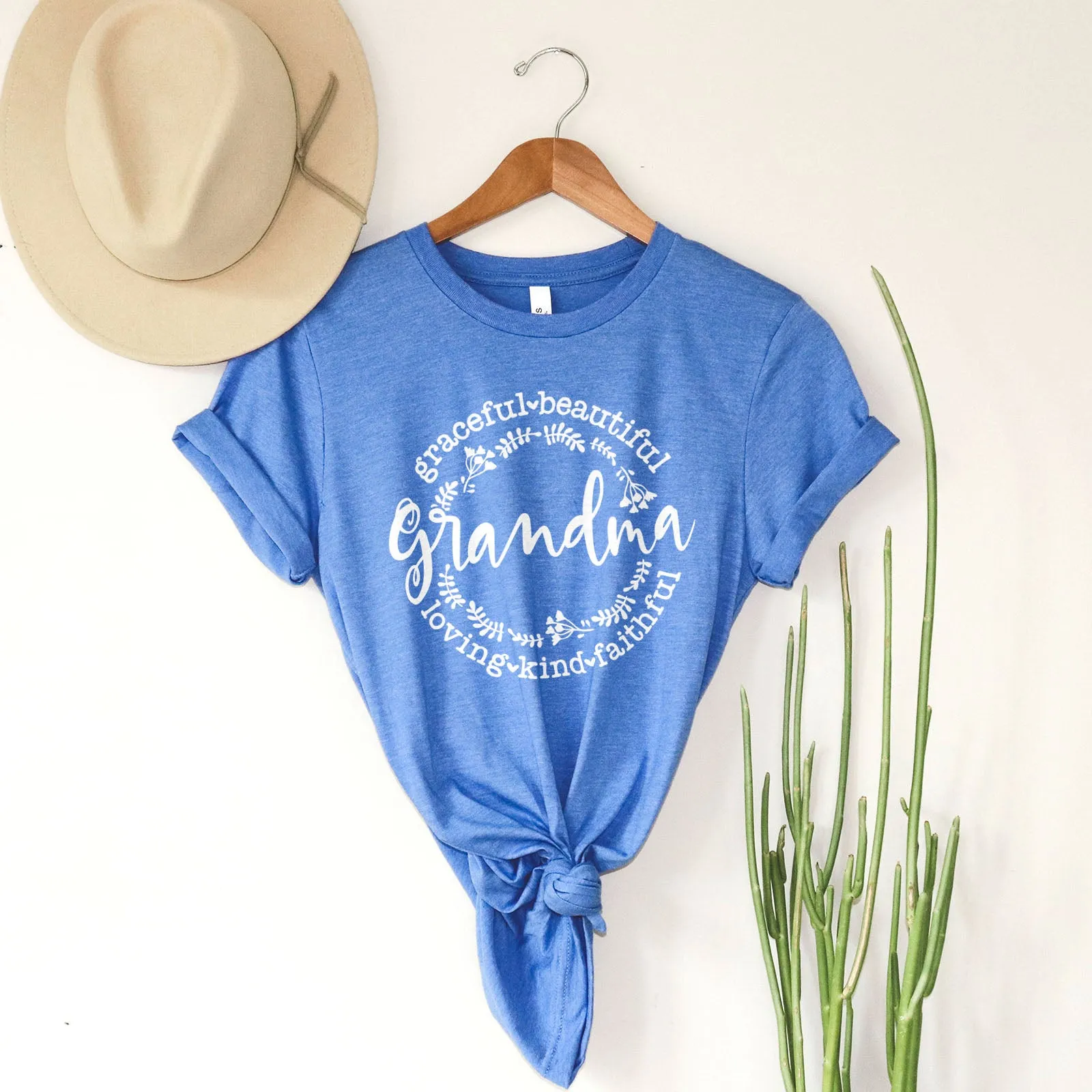 Grandma | Loving Kind Faithful Graceful Tee