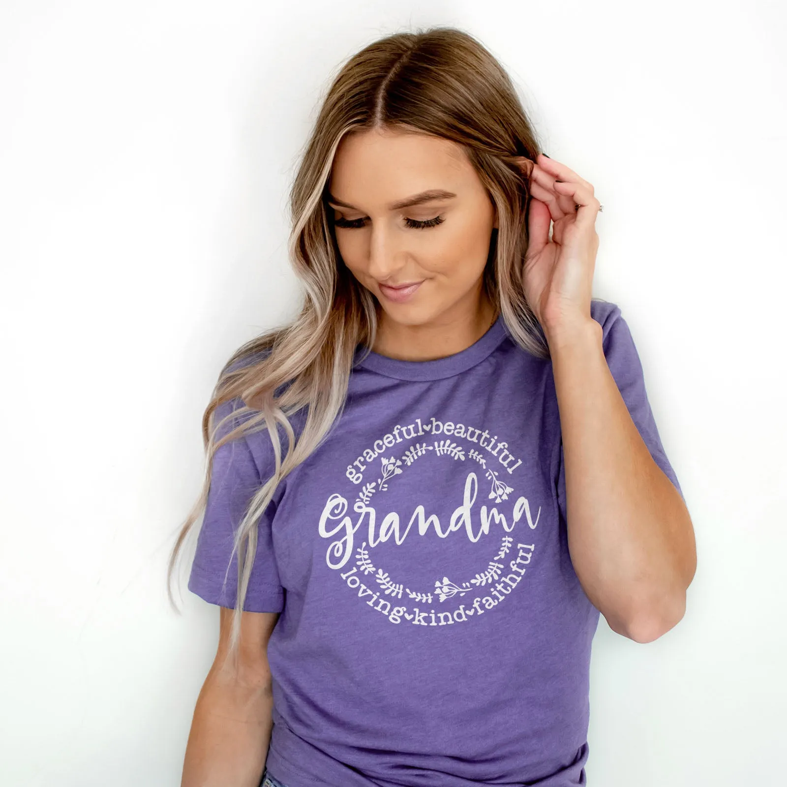 Grandma | Loving Kind Faithful Graceful Tee