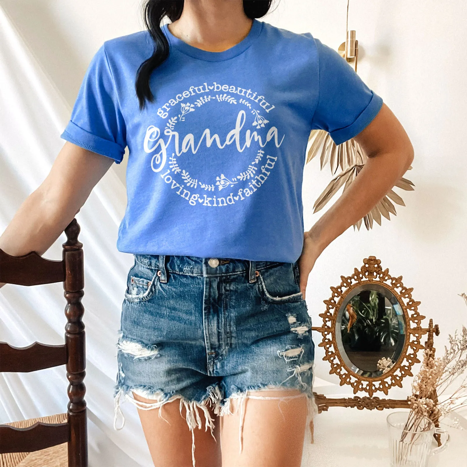 Grandma | Loving Kind Faithful Graceful Tee