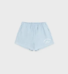 LA Athletic Group Disco Short - China Blue/White