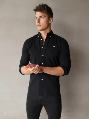 Landon Slim Fit Shirt - Black