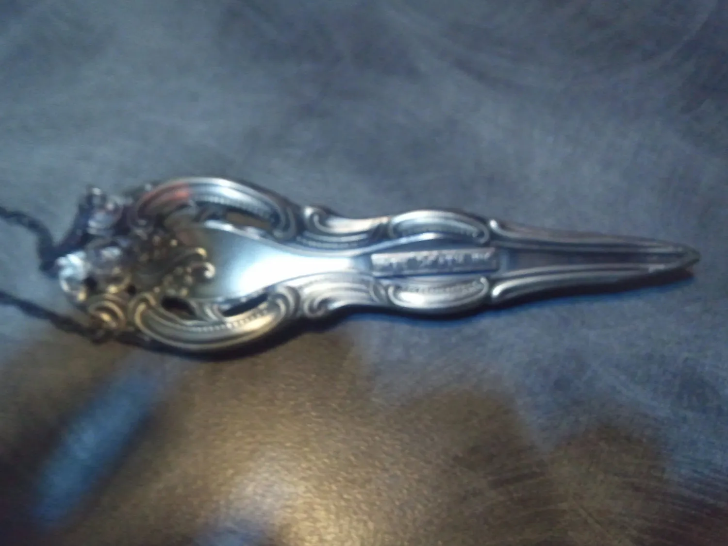 Large Victorian Gothic Antique Spoon