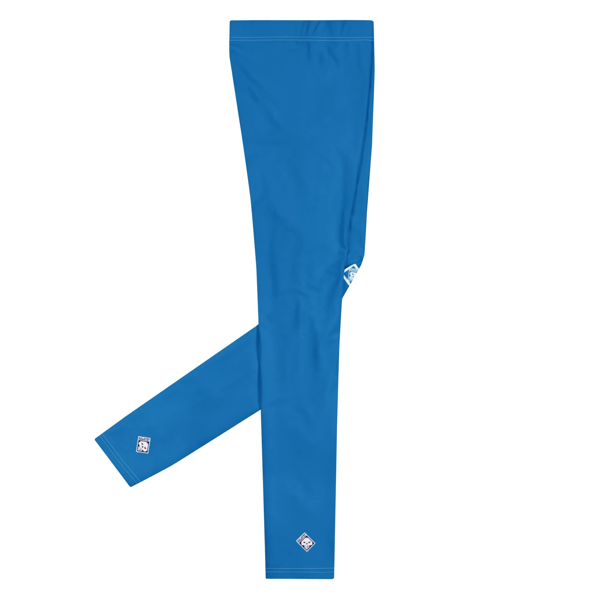 Men's Athletic Workout Leggings For Jiu Jitsu 004 - Azul