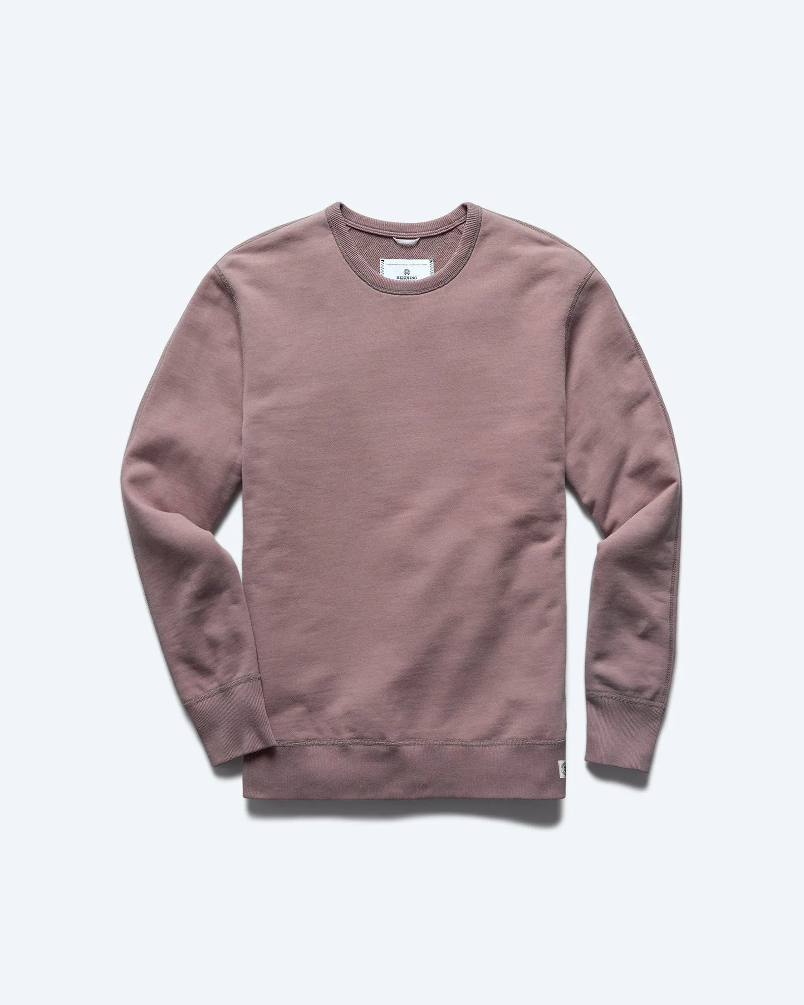 Midweight Terry Slim Crewneck