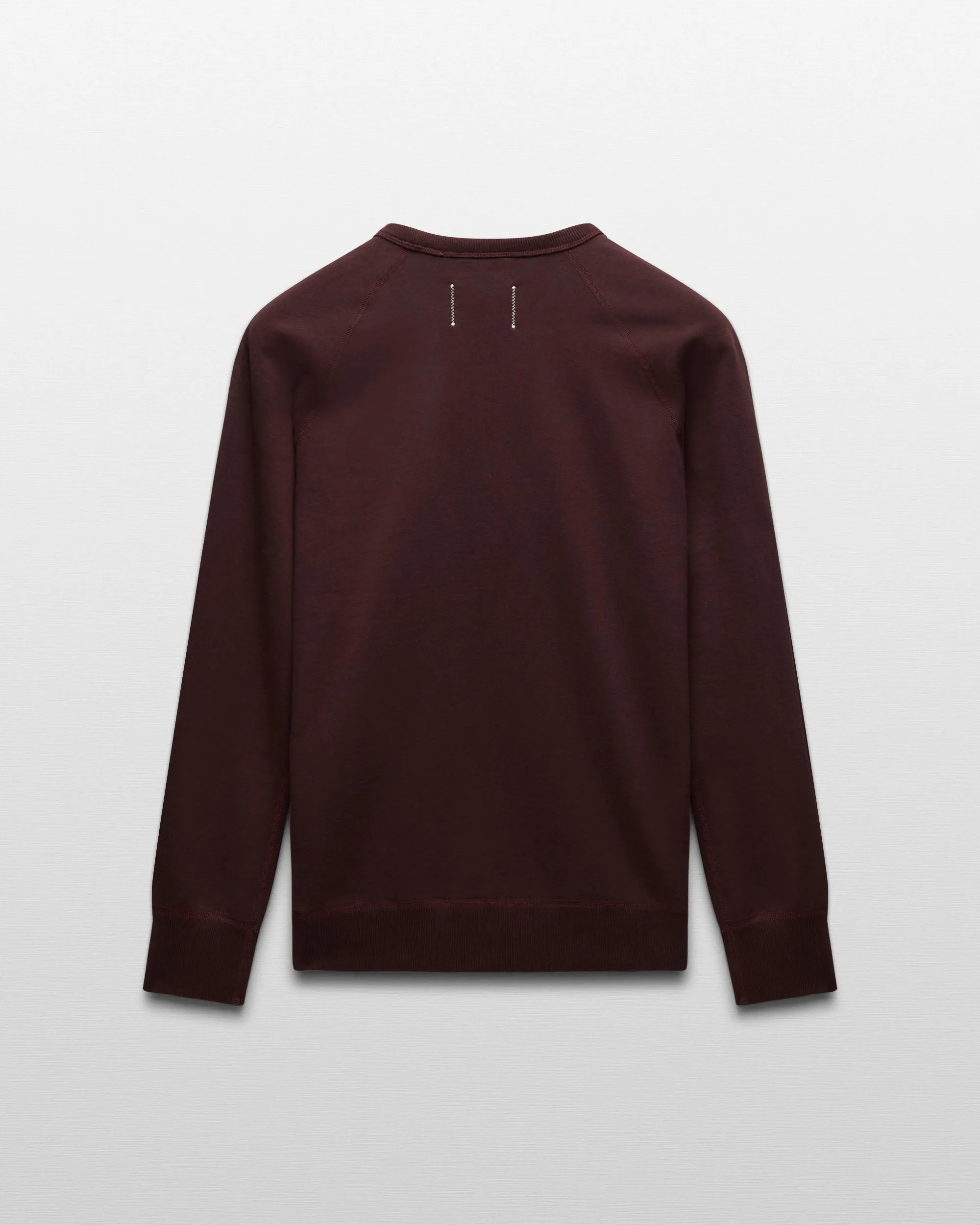 Midweight Terry Slim Crewneck