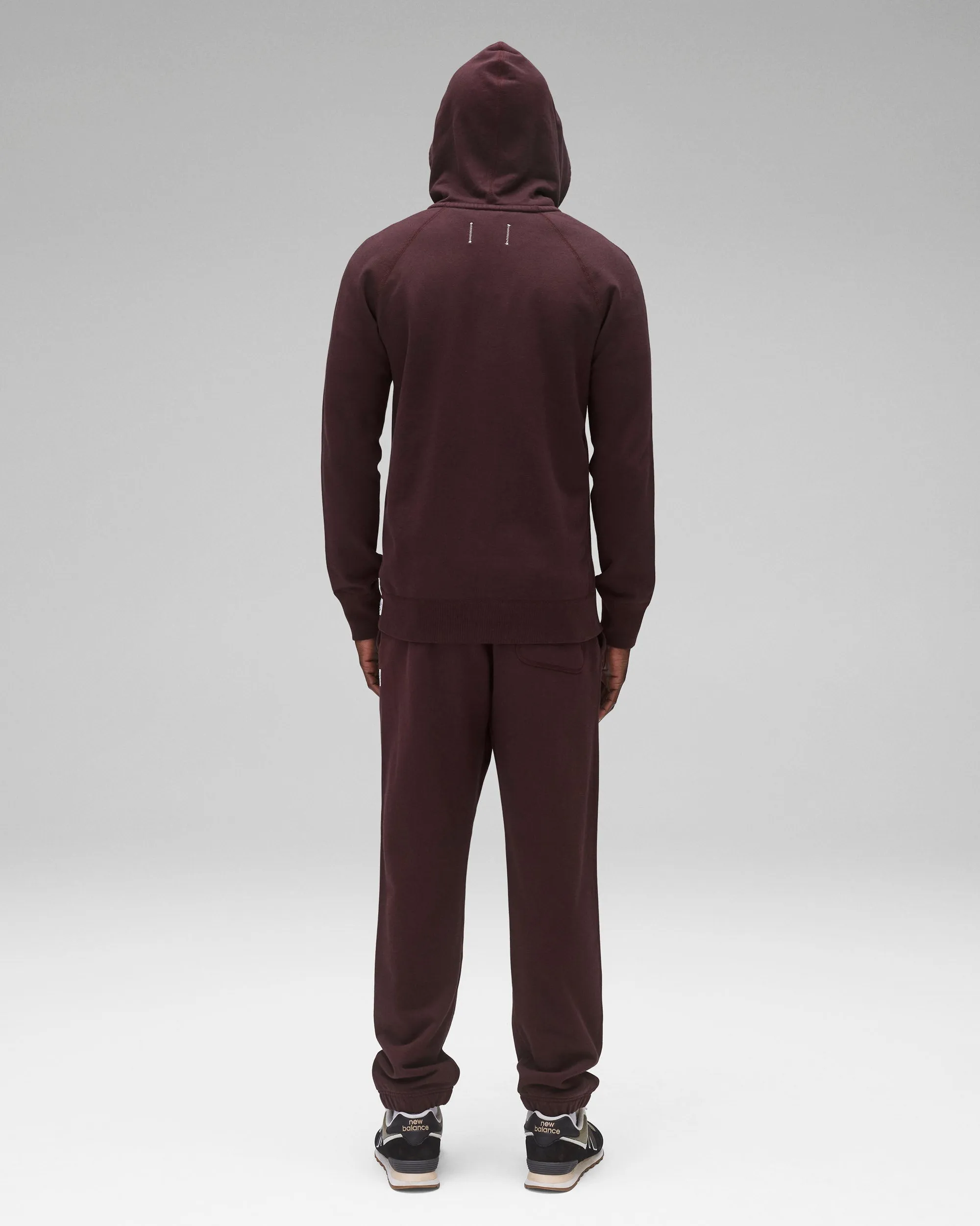 Midweight Terry Slim Zip Hoodie