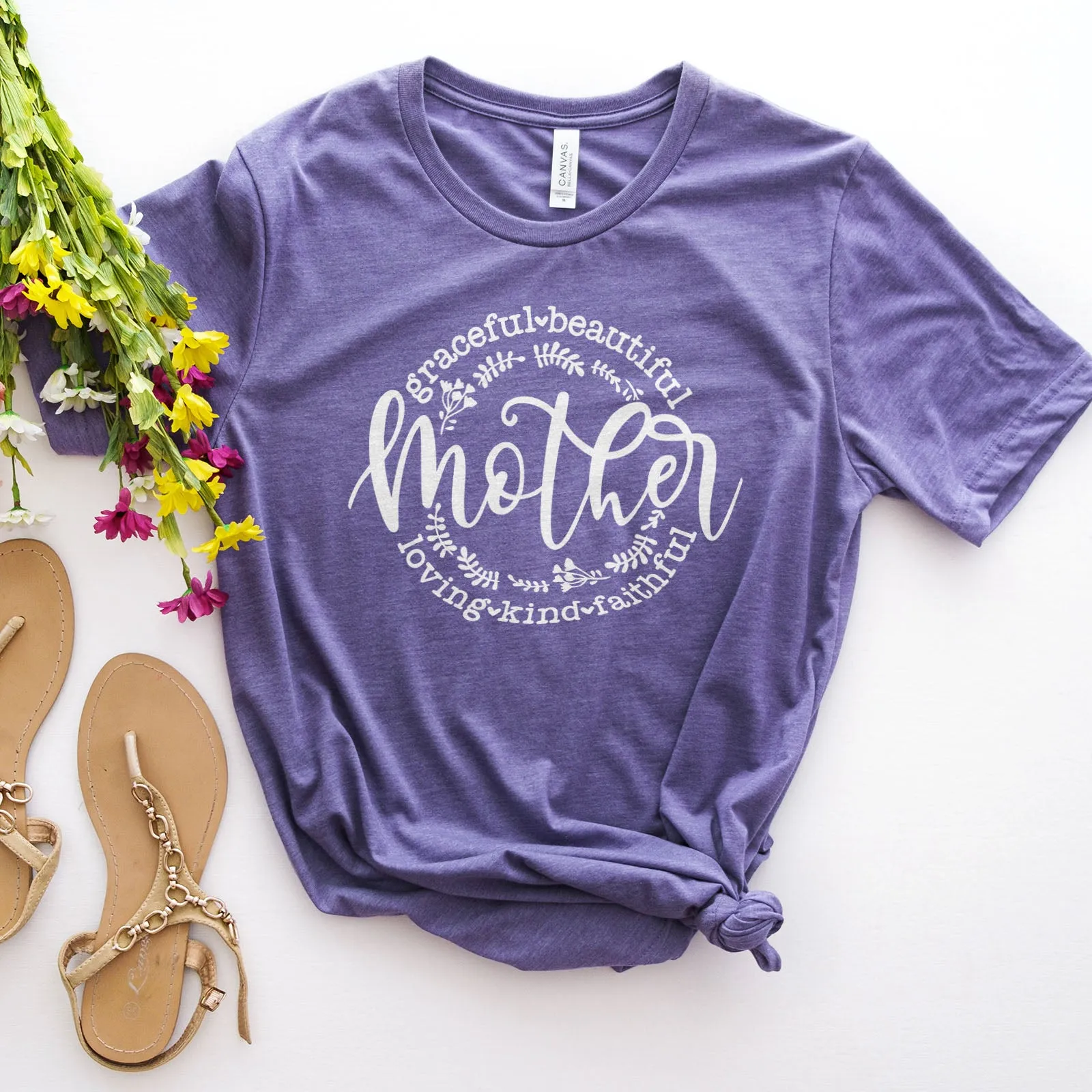 Mother | Loving Kind Faithful Graceful Tee