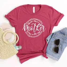 Mother | Loving Kind Faithful Graceful Tee