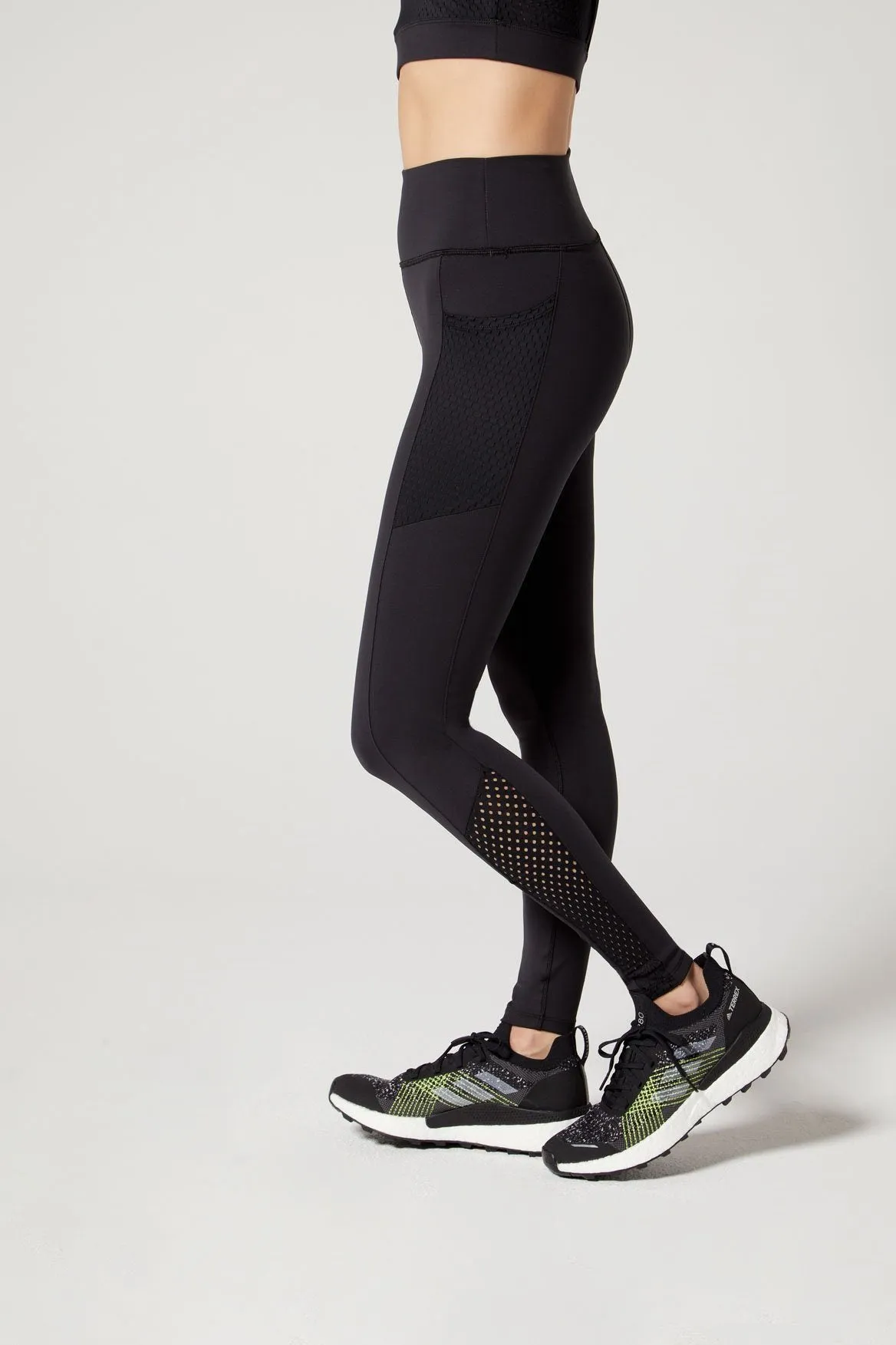 Nala Legging Athletic Mesh Jet Black