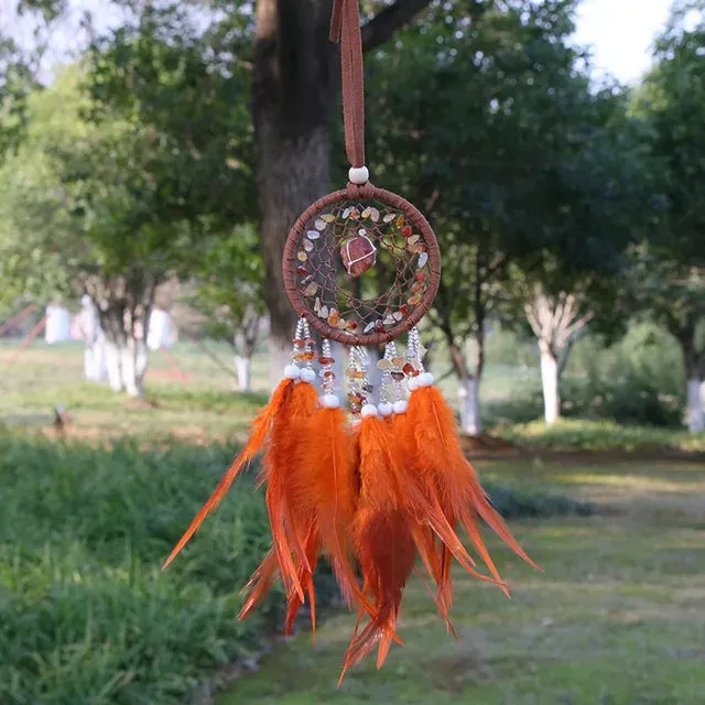 Natural Agate Dream Catchers