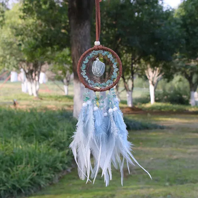 Natural Agate Dream Catchers