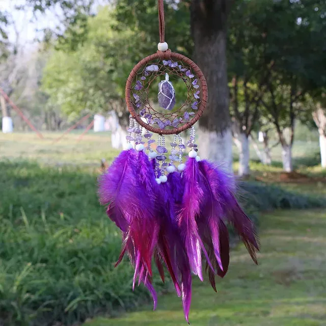 Natural Agate Dream Catchers