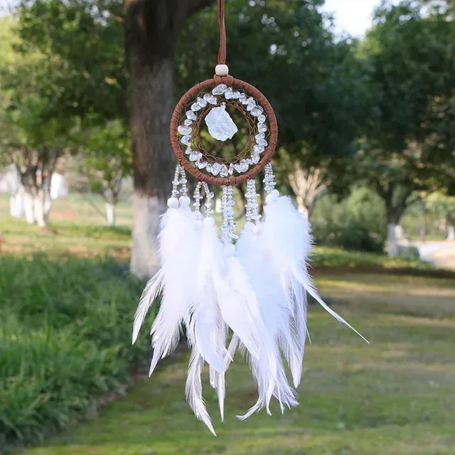 Natural Agate Dream Catchers