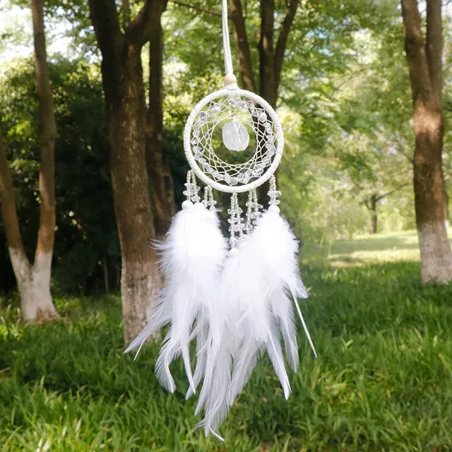 Natural Agate Dream Catchers