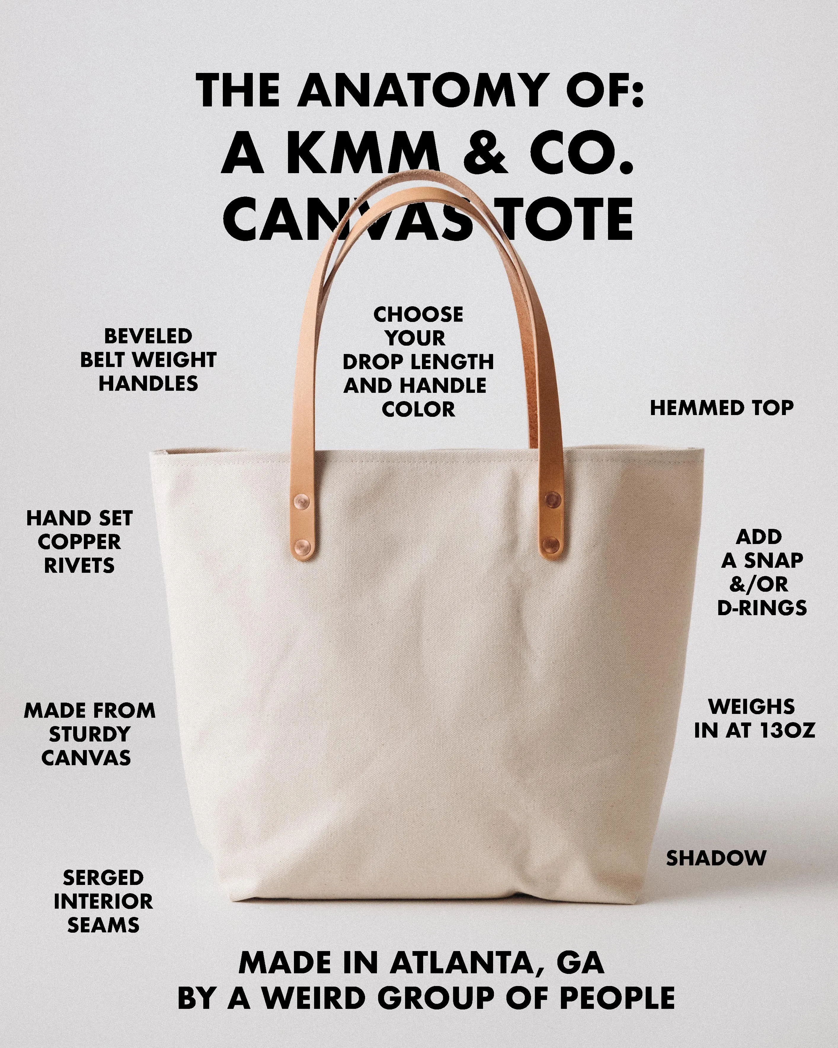 Natural Canvas Tote