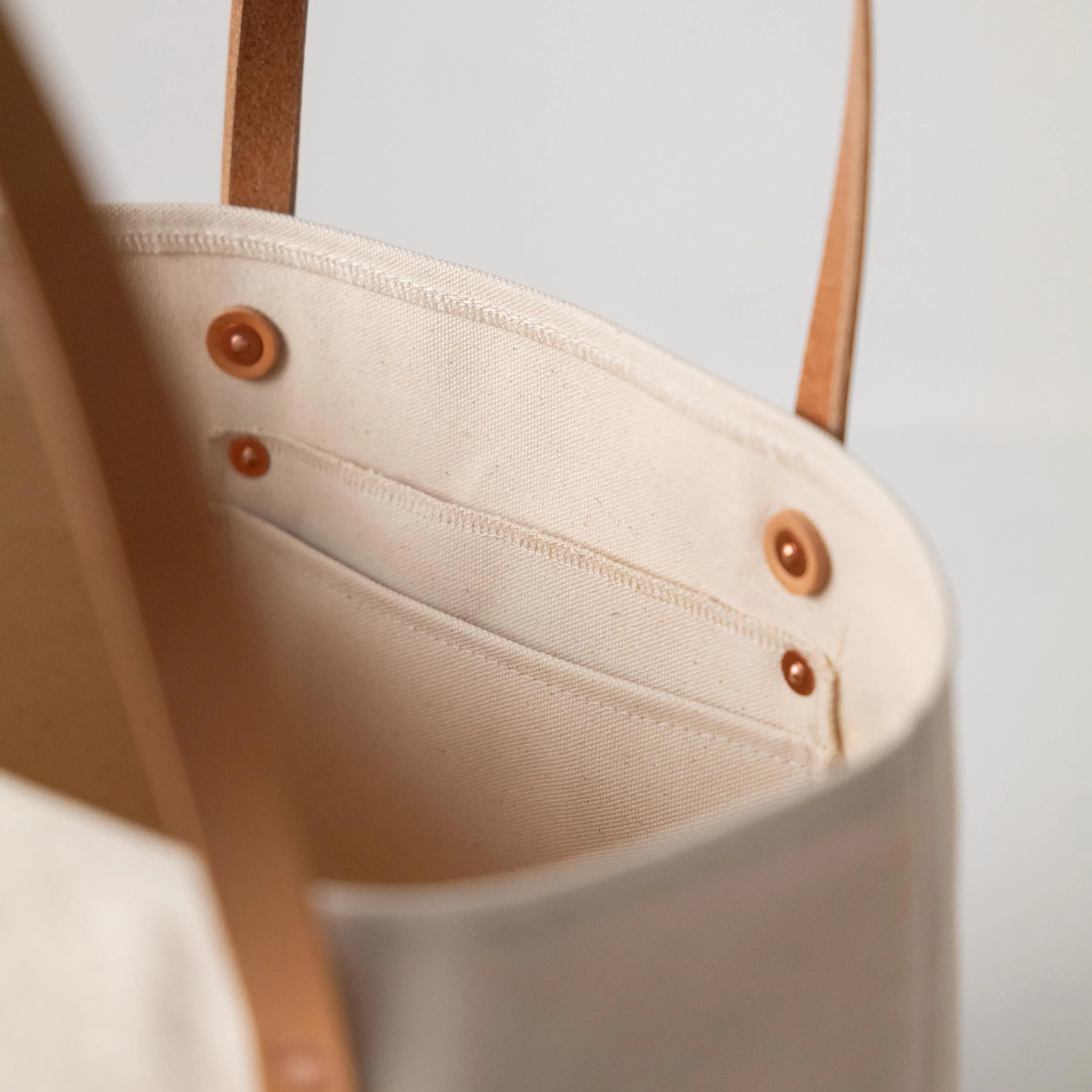 Natural Canvas Tote