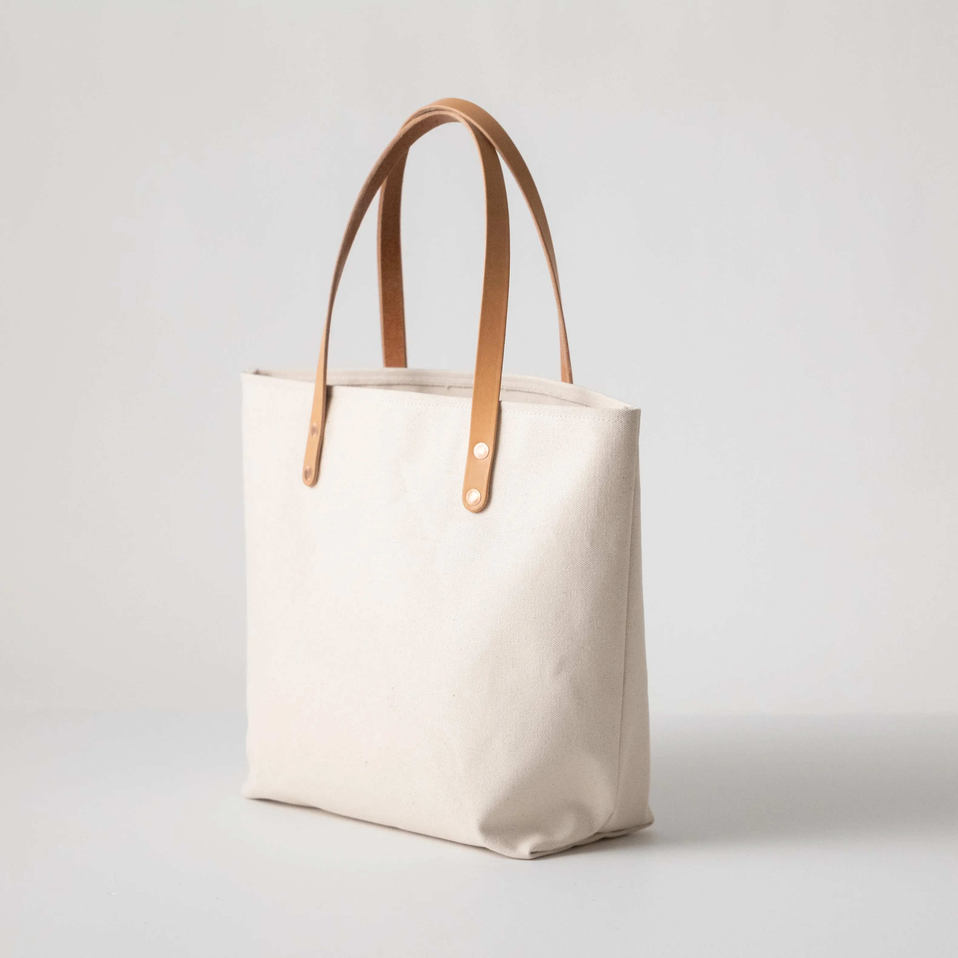 Natural Canvas Tote