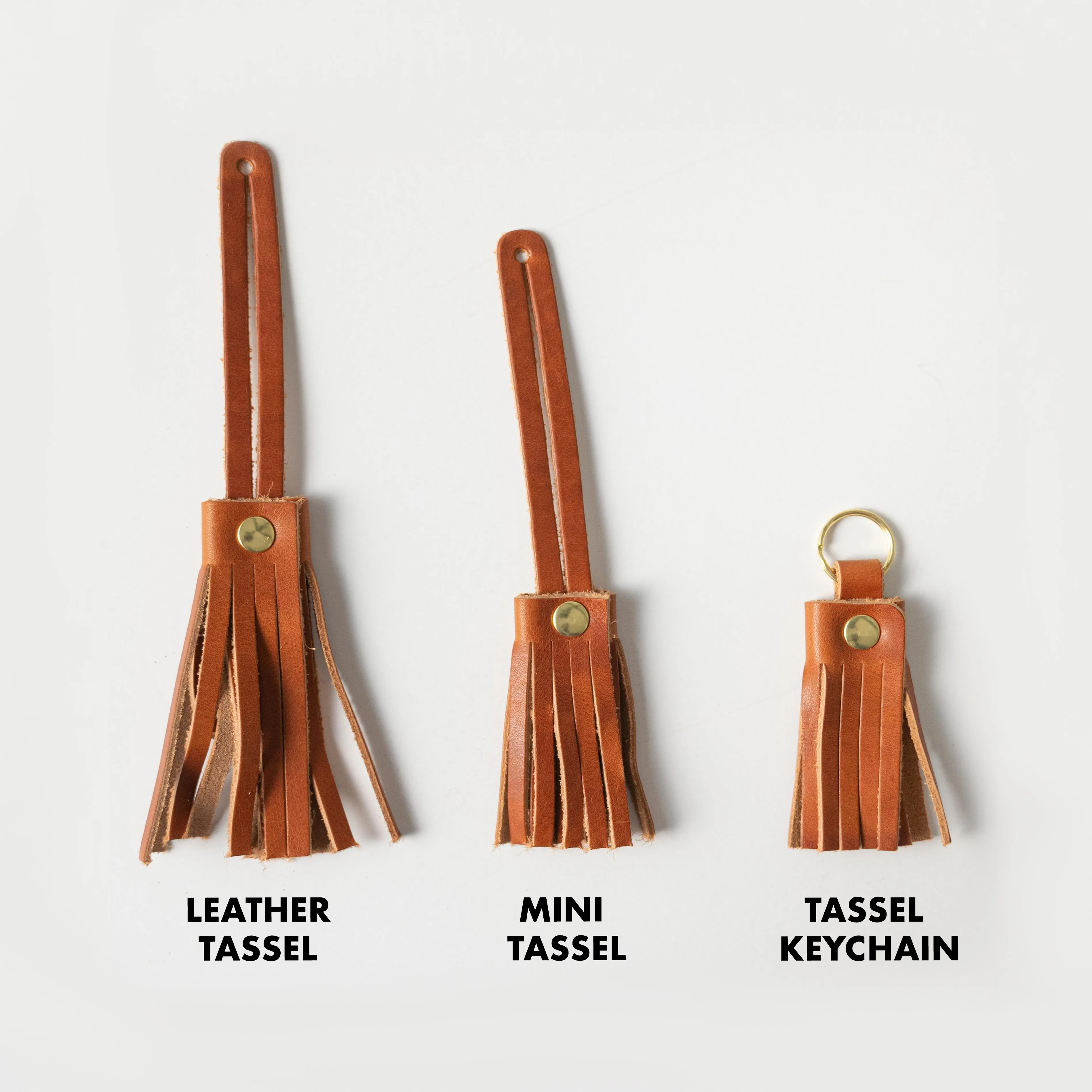 Natural Chromexcel Leather Tassel