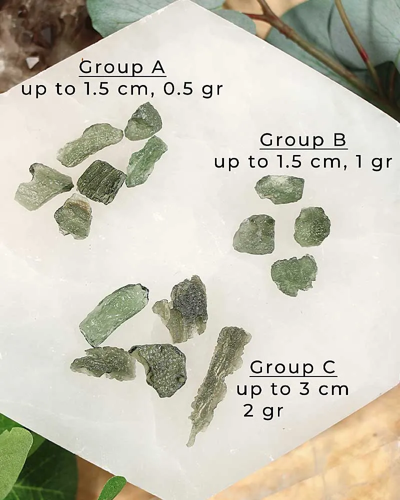 Natural Moldavite Speciman