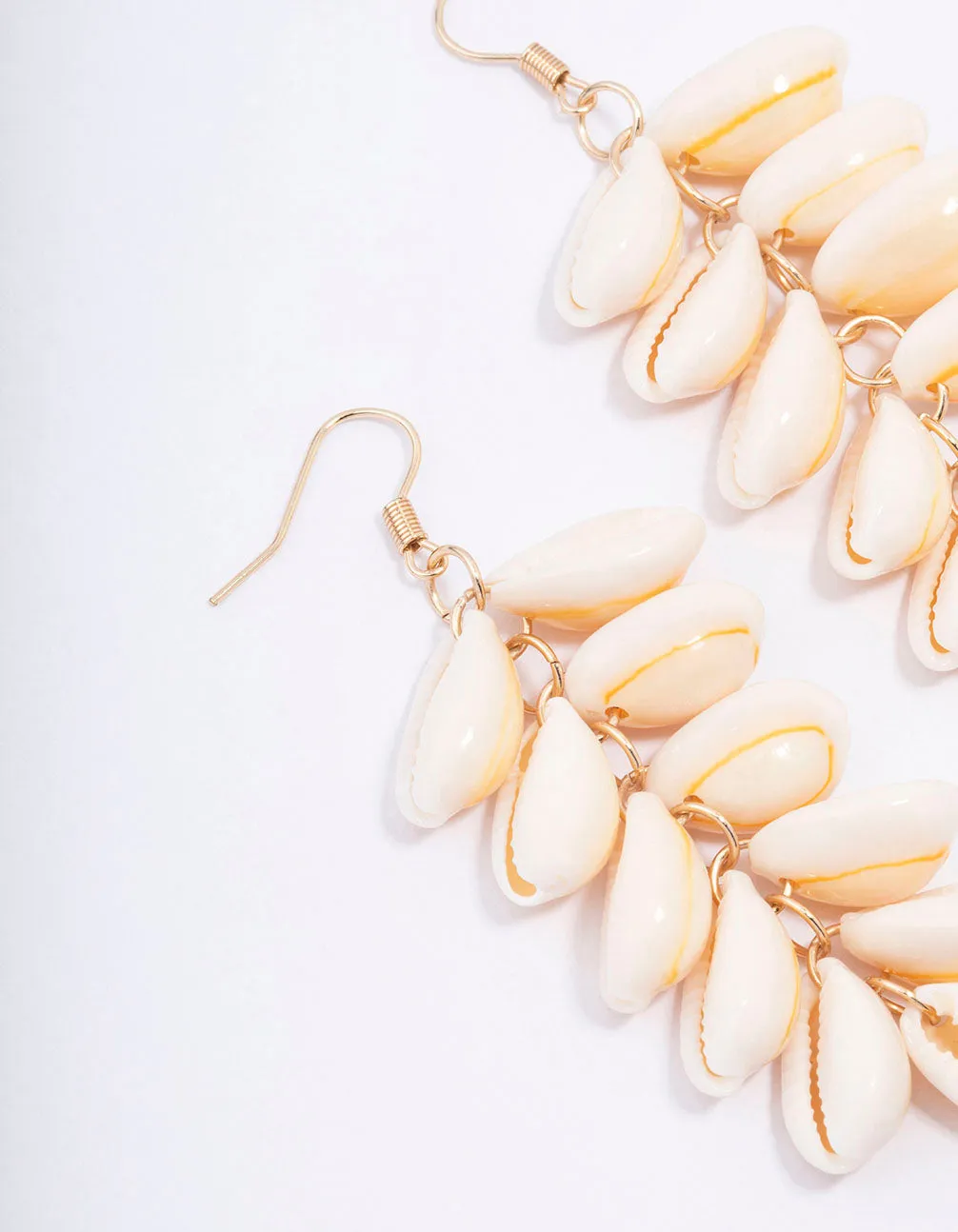 Natural Shell Drop Earrings