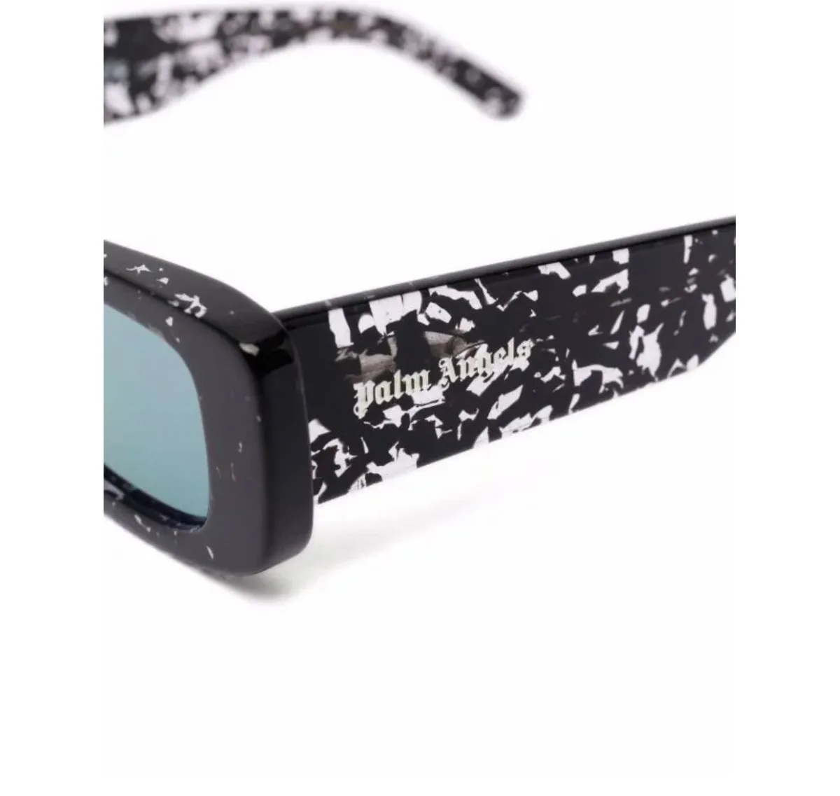 Palm Angels Slim Cut Rectangular Sunglasses