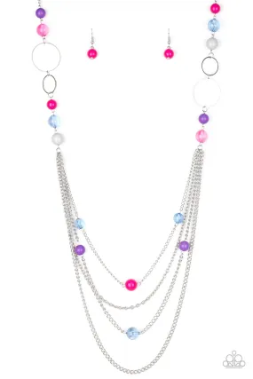 Paparazzi Bubbly Bright - Multi Necklace