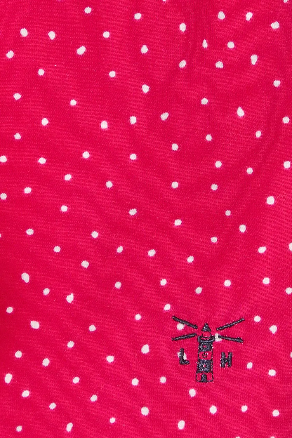 Polly Shorts - Bright Pink Dot