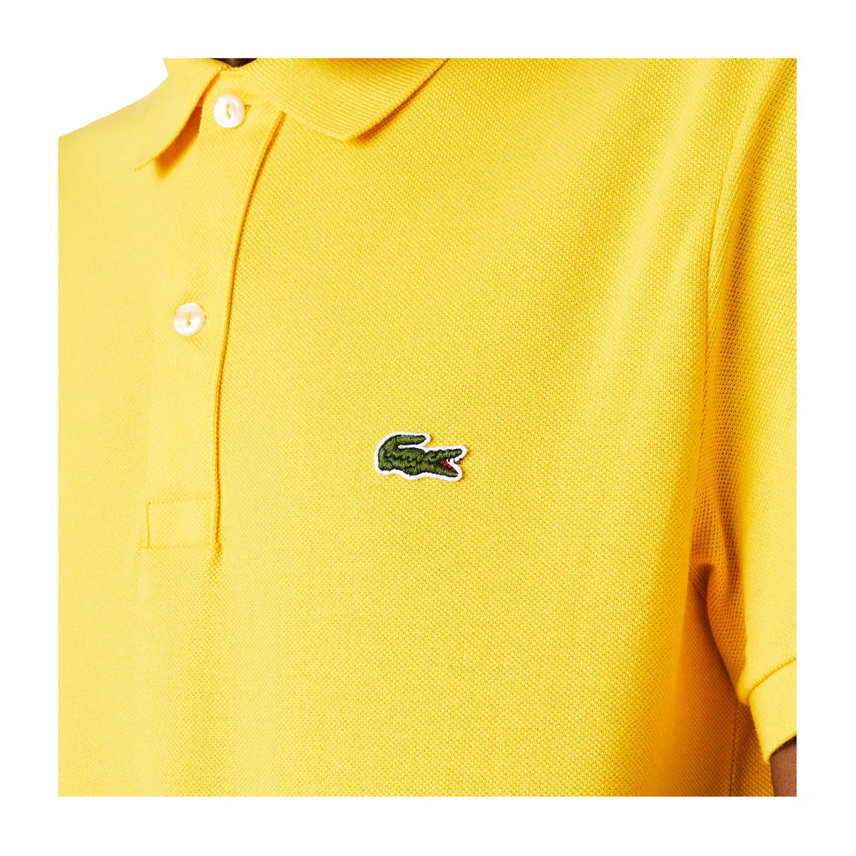 Polo Lacoste Slim Fit Giallo (ZAP)