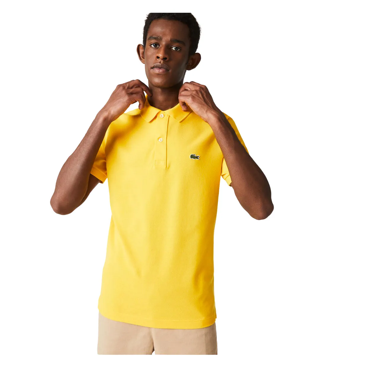 Polo Lacoste Slim Fit Giallo (ZAP)