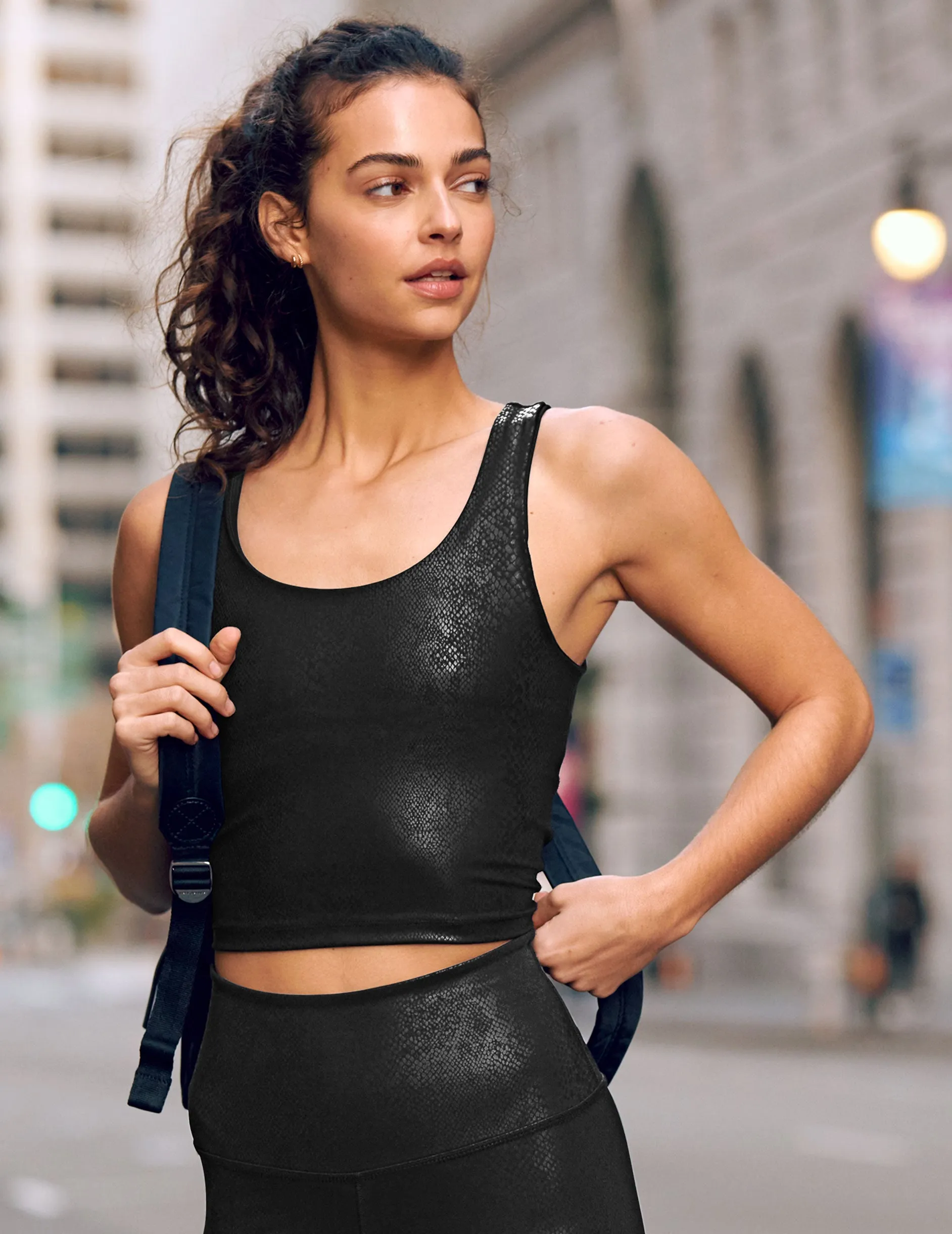 PowerShine Sport   Street Cropped Tank