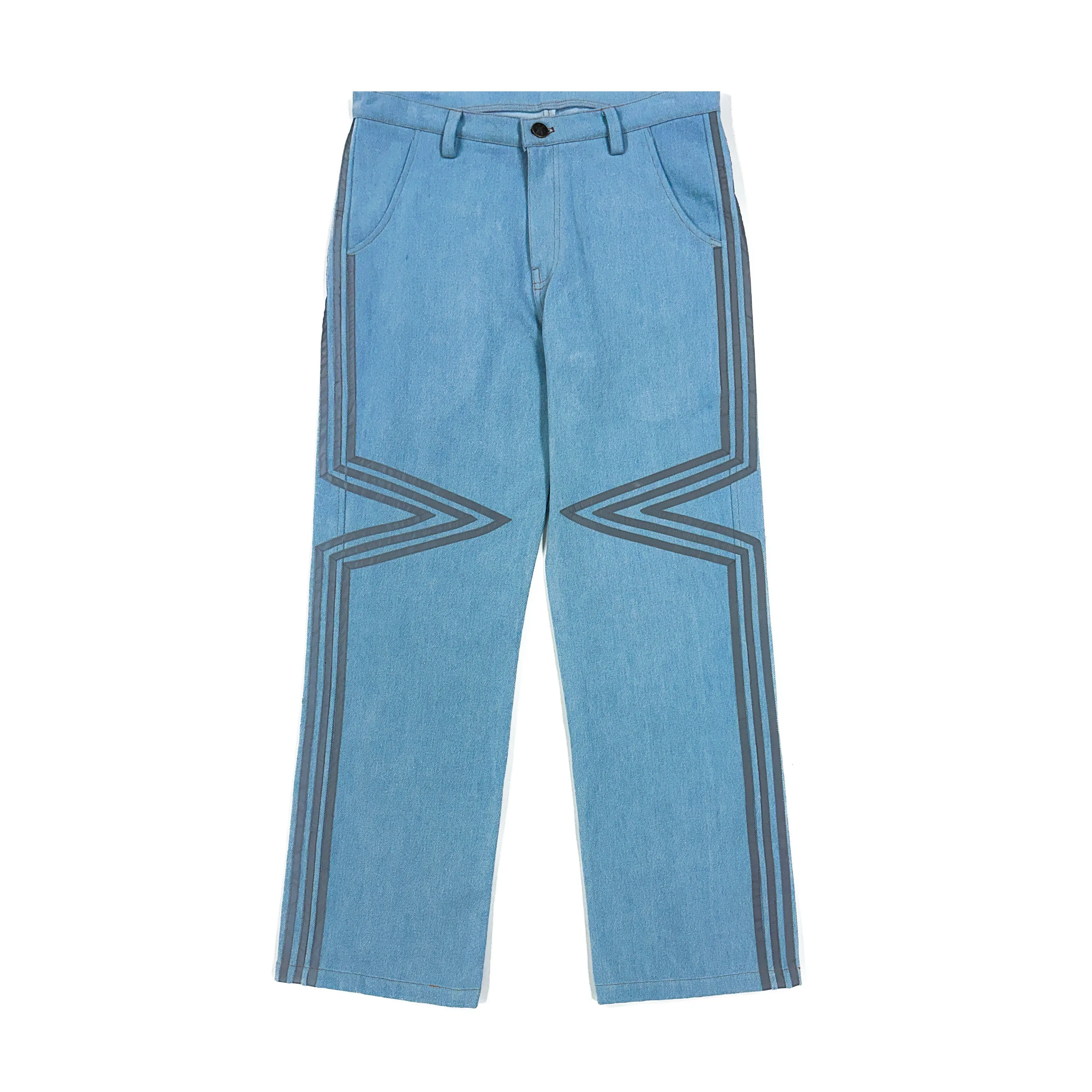 Reflective Athletic Blue Denim