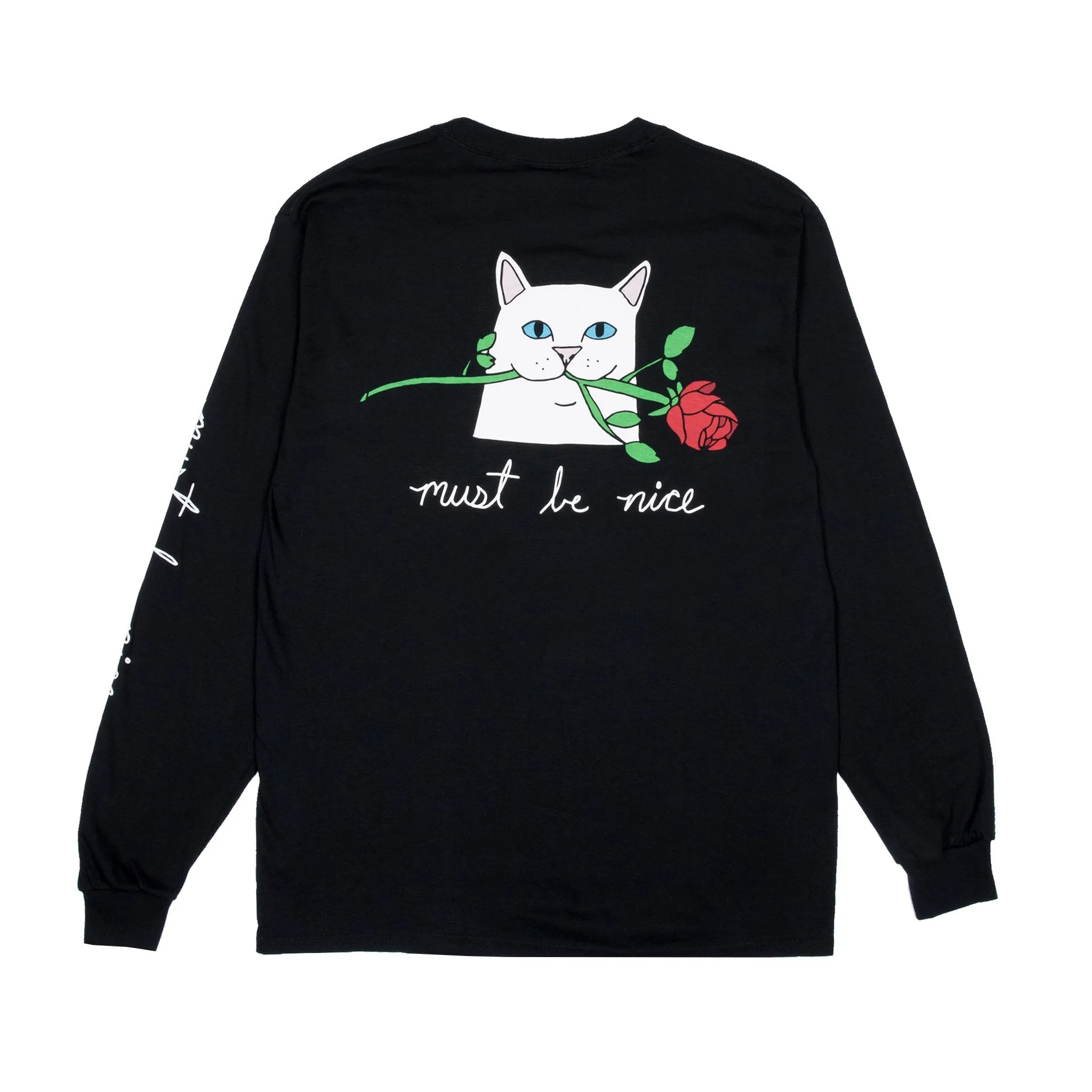 Romantic Nerm L/S Tee (Black)