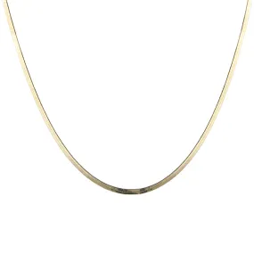 Slim Herringbone Chain