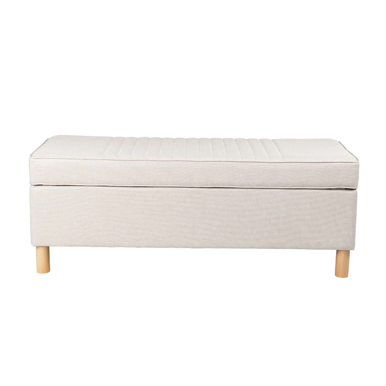 Storage Ottoman - Natural