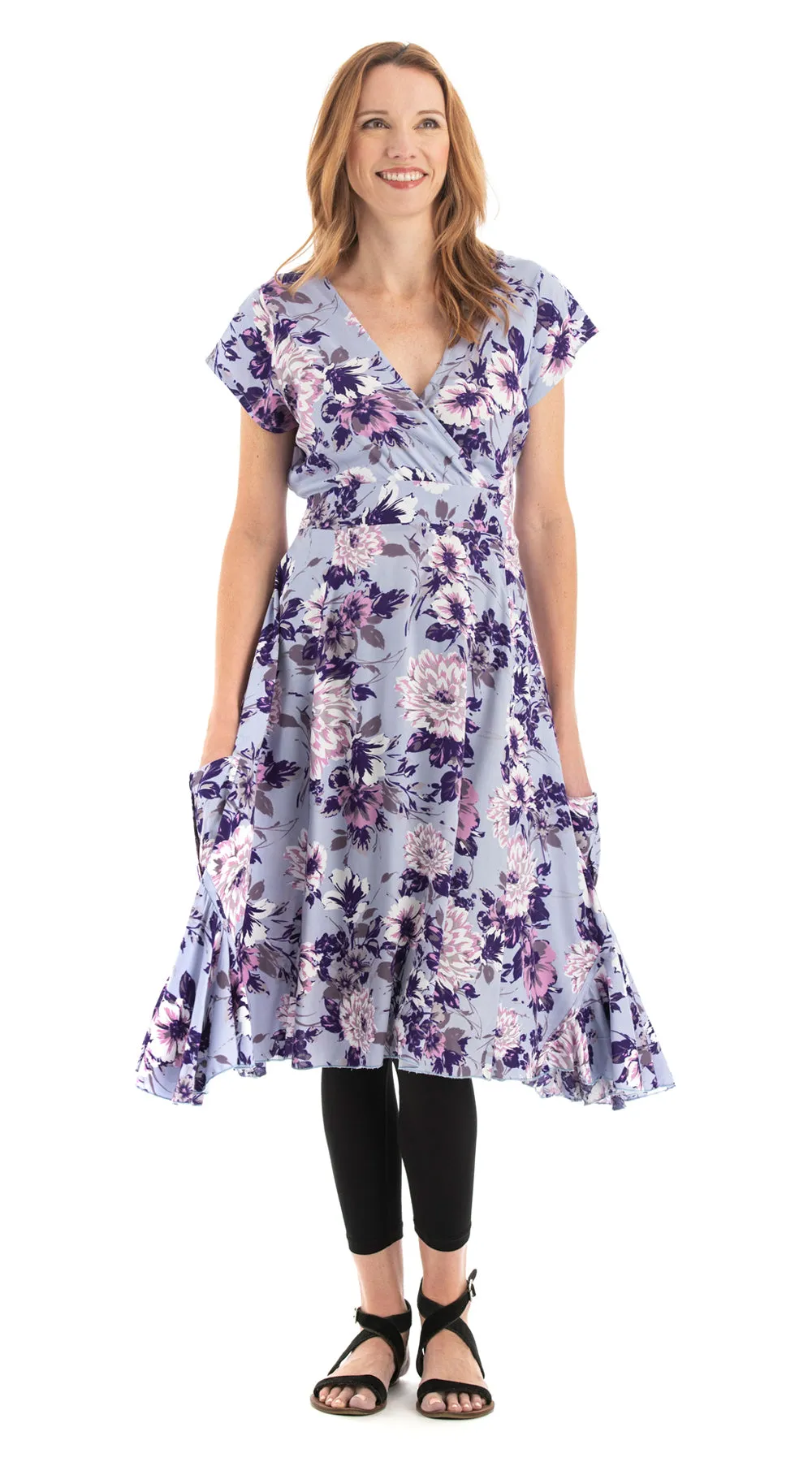 Swing Dress - lilac