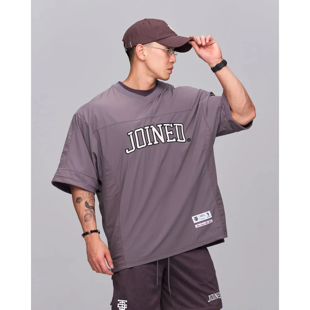 TEAMJOINED TJTC 7TH TJ GOTHIC LOGO OVERSIZED JERSEY