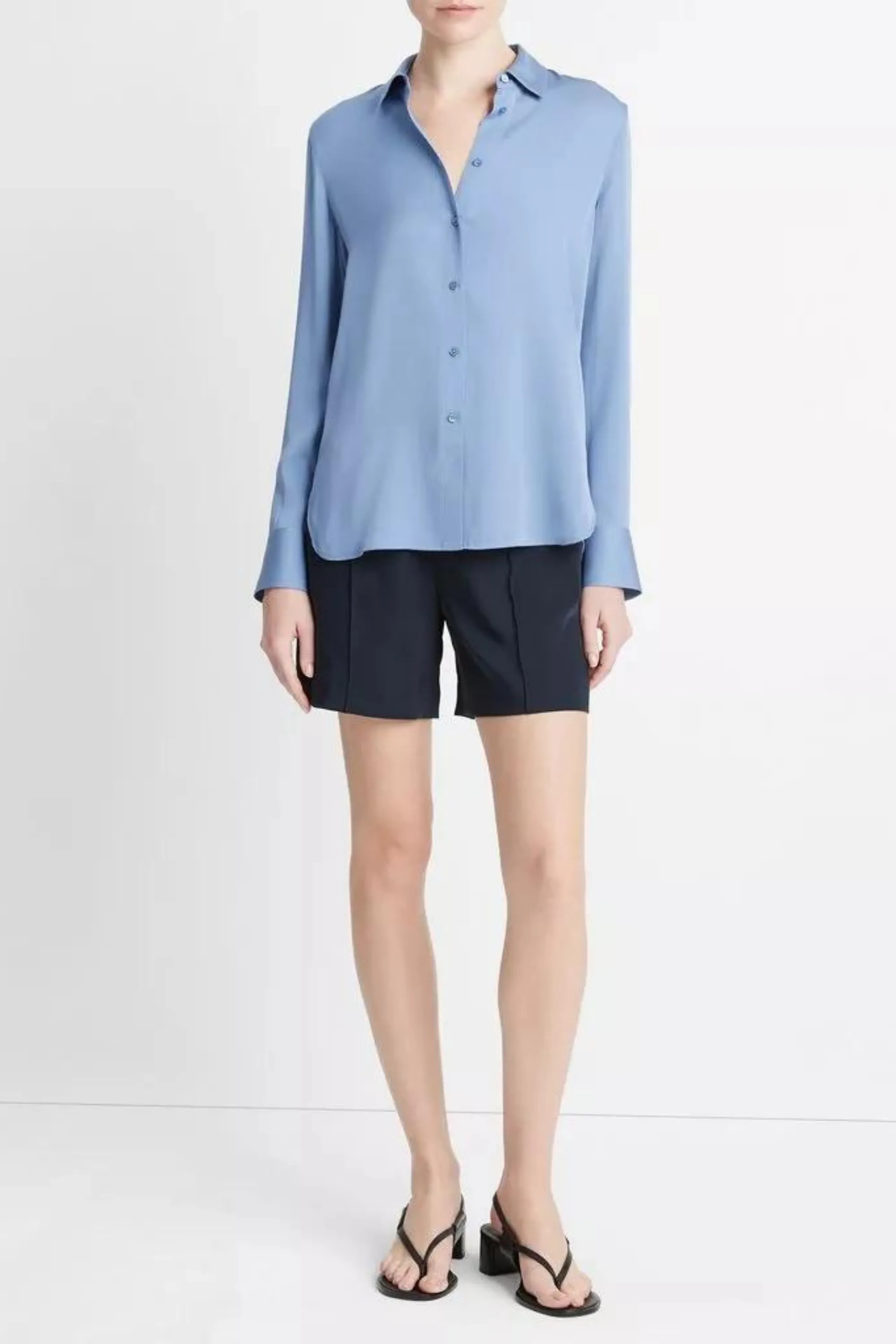 Vince Slim Fitted Blouse